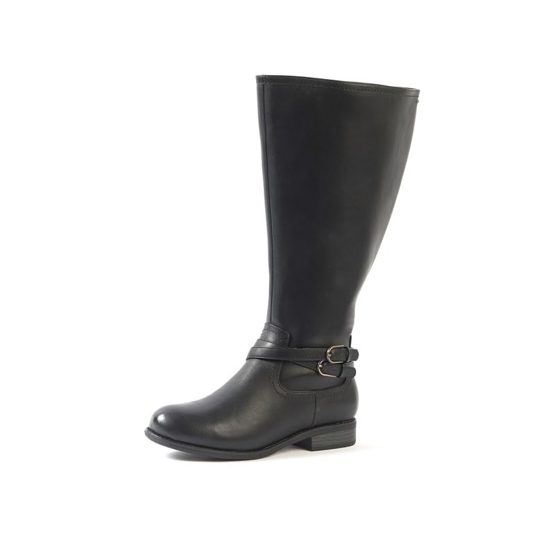 GABYLOU Botas 3XL pantorrilla ancha - modelo Lise. Negro24. 43