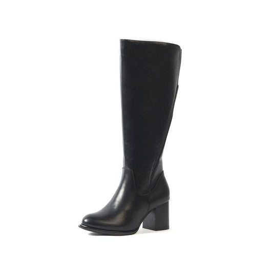 OHC Botas XL pantorrilla ancha - modelo Mango. Negro24. 38