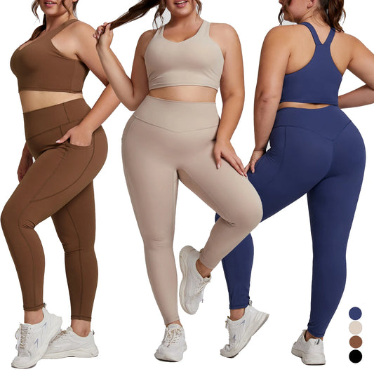 Conjunto Fitness plussize